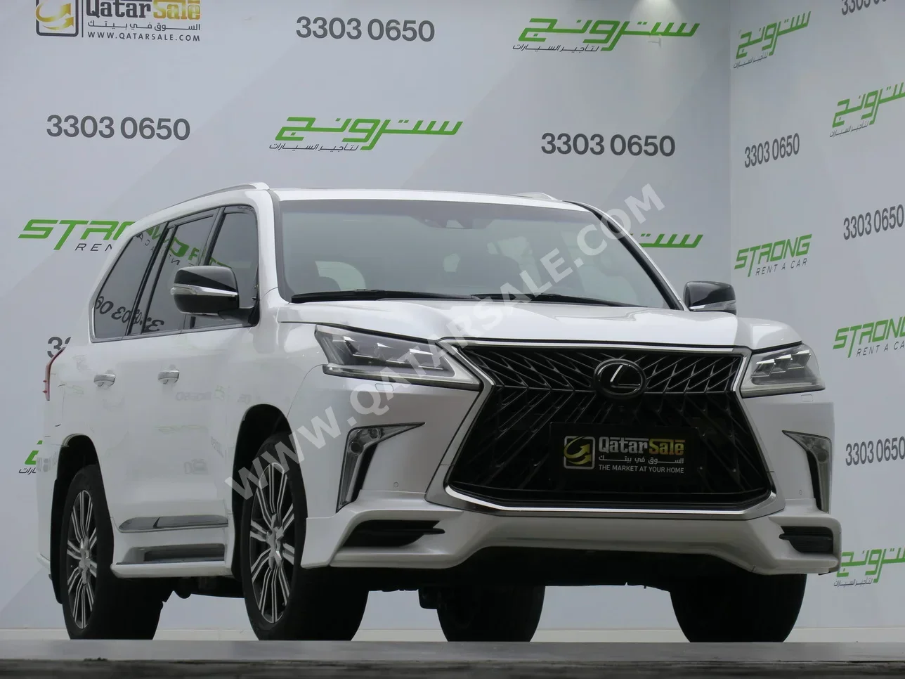 Lexus  LX  570  2018  Automatic  251,000 Km  8 Cylinder  Four Wheel Drive (4WD)  SUV  Pearl