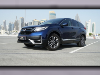 Honda  CRV  Touring  2022  Automatic  22,000 Km  4 Cylinder  All Wheel Drive (AWD)  SUV  Blue  With Warranty