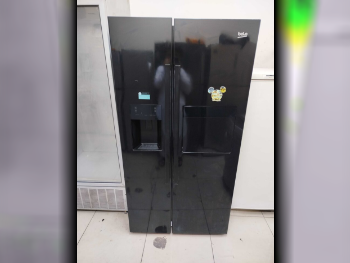 Side-by-Side Refrigerator  - Black Stainless