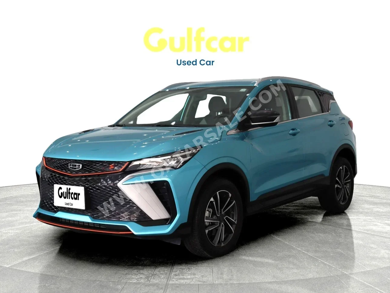 Geely  Coolray  2024  Automatic  23,175 Km  4 Cylinder  Front Wheel Drive (FWD)  SUV  Blue  With Warranty