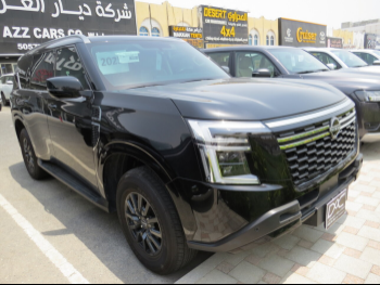 نيسان  باترول  اس اي  2025  اوتوماتيك  20,000 كم  6 سلندر  دفع رباعي  اس يو في  أسود  تحت الضمان