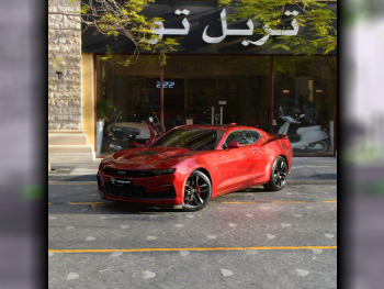 شفروليه  كمارو  اس اس  2023  اوتوماتيك  12,850 كم  8 سلندر  دفع خلفي  كوبيه \ سبورت  أحمر  تحت الضمان