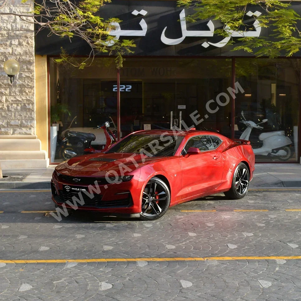 شفروليه  كمارو  اس اس  2023  اوتوماتيك  12,850 كم  8 سلندر  دفع خلفي  كوبيه \ سبورت  أحمر  تحت الضمان
