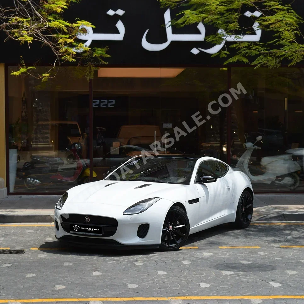 Jaguar  F-Type  2018  Automatic  29,700 Km  6 Cylinder  Rear Wheel Drive (RWD)  Coupe / Sport  White