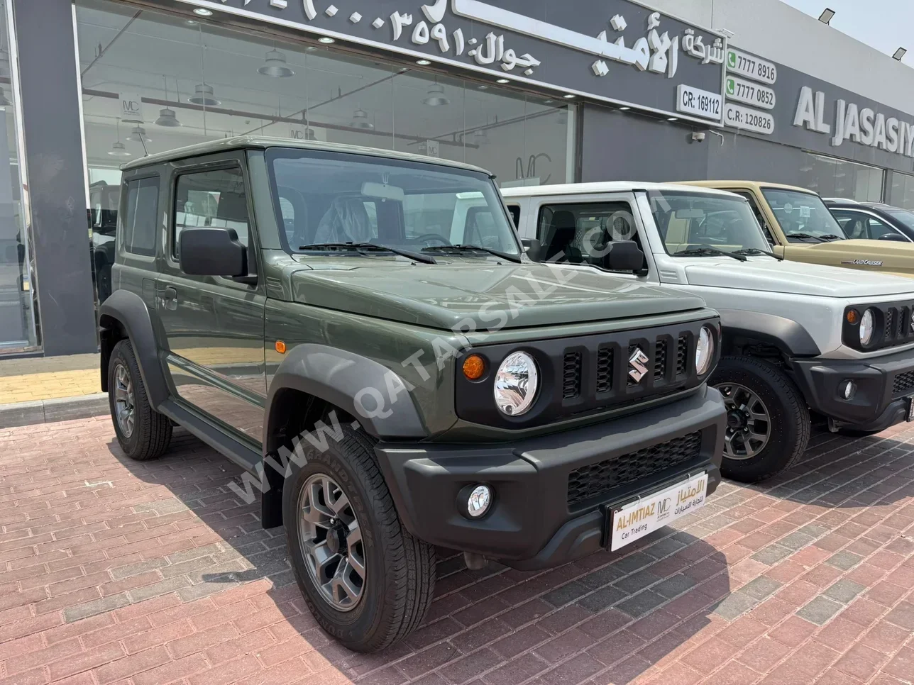 سوزوكي  جمني  2025  عادي  0 كم  4 سلندر  دفع رباعي  اس يو في  أخضر  تحت الضمان