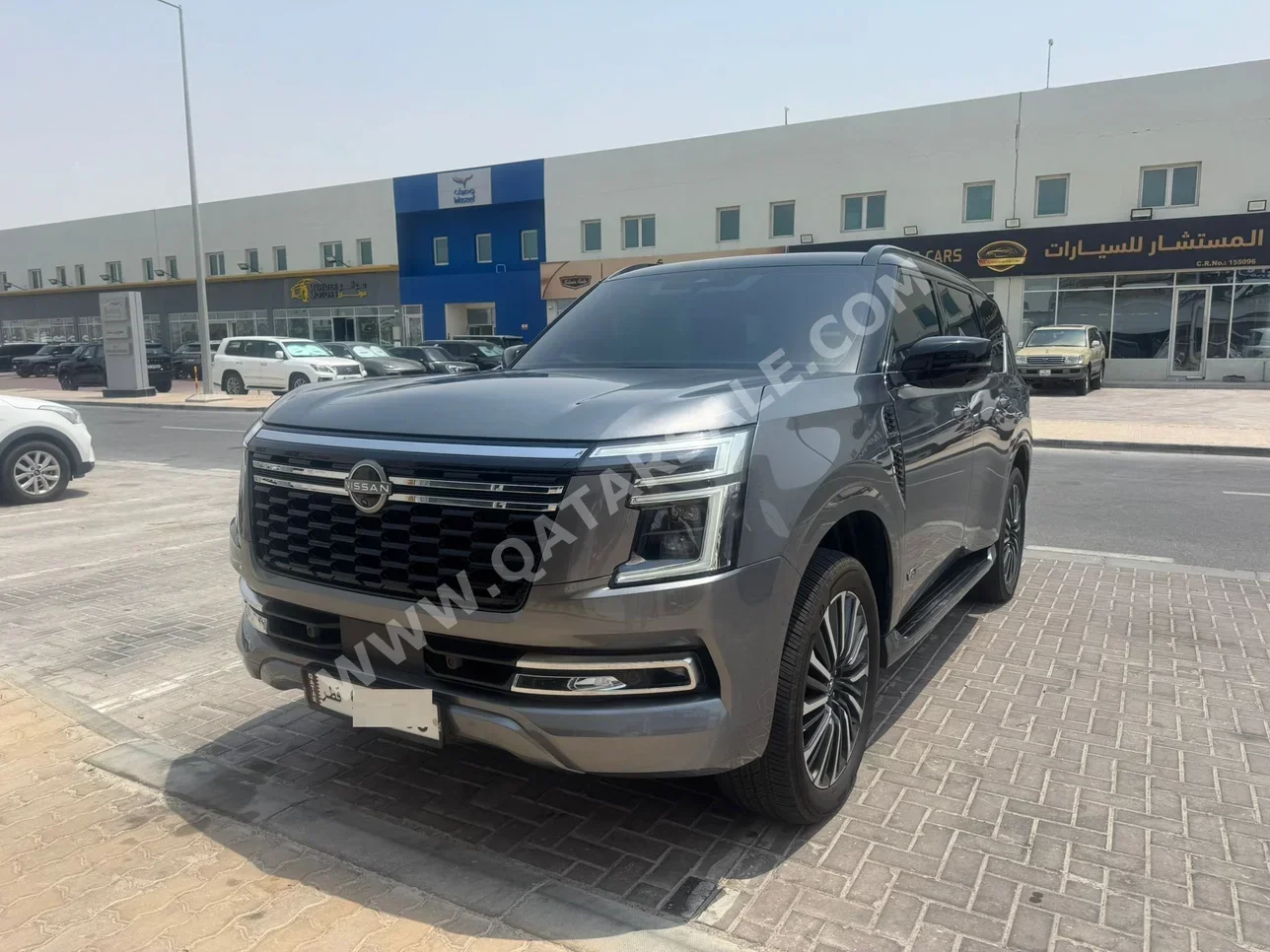 Nissan  Patrol  Platinum turbo  2025  Automatic  19,000 Km  6 Cylinder  Four Wheel Drive (4WD)  SUV  Gray  With Warranty