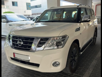 Nissan  Patrol  LE Platinum  2019  Automatic  50,000 Km  8 Cylinder  Four Wheel Drive (4WD)  SUV  White  With Warranty