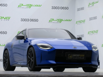 Nissan  Z  2023  Manual  15,000 Km  6 Cylinder  Rear Wheel Drive (RWD)  Coupe / Sport  Blue  With Warranty
