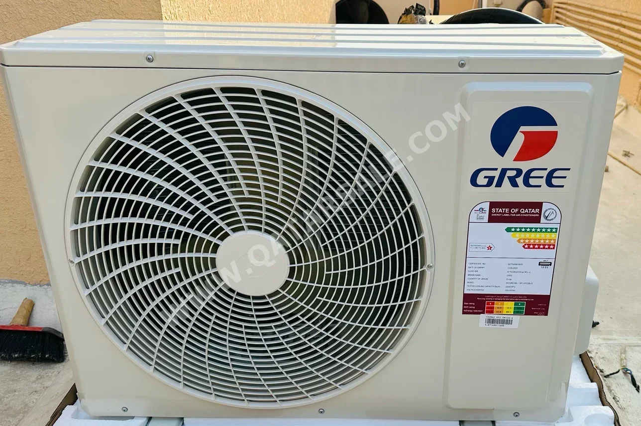 مكيفات الهواء جريي  ضمان  مع التسليم  مع التركيب