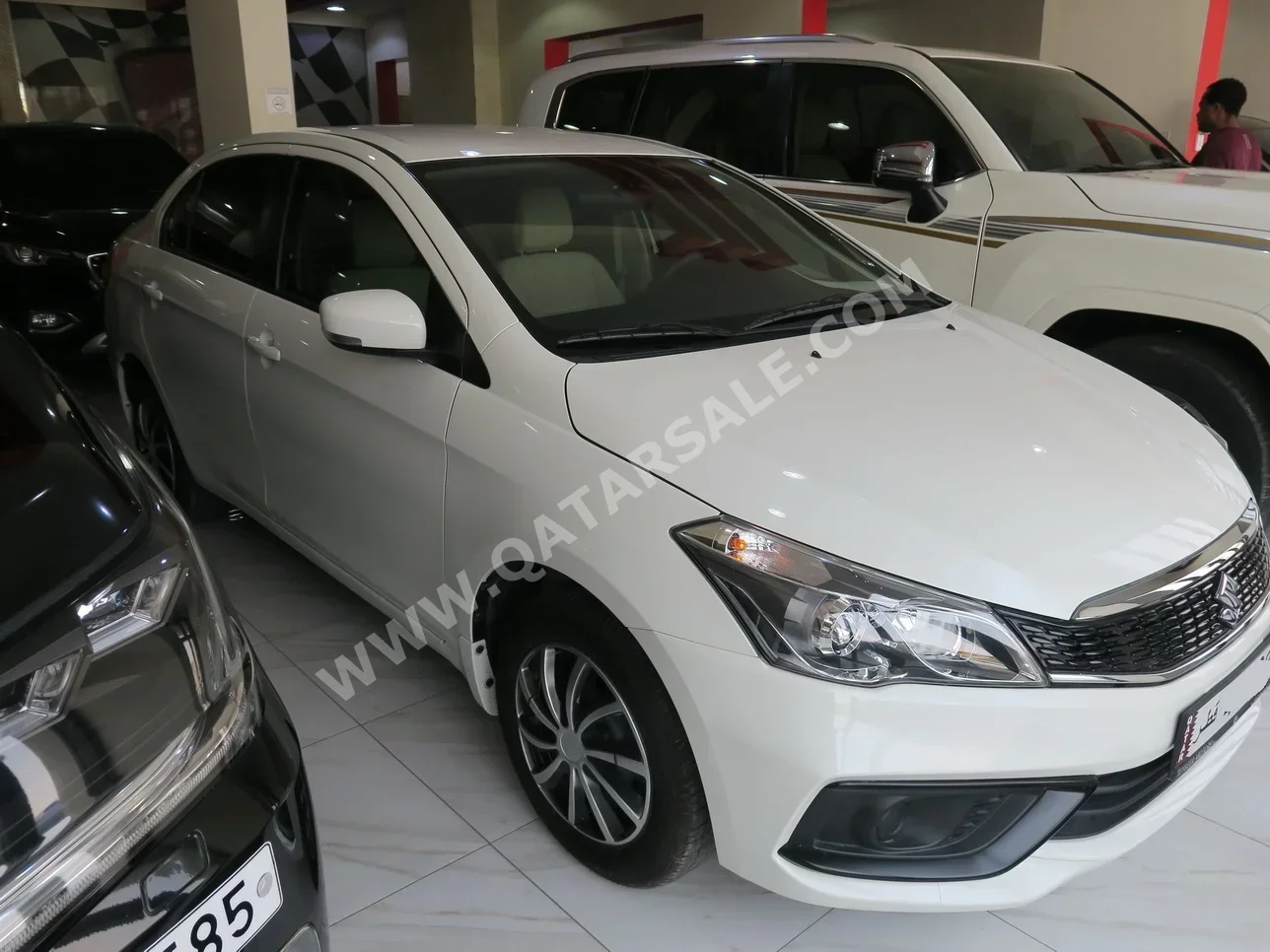Suzuki  Ciaz  2024  Automatic  10,000 Km  4 Cylinder  Front Wheel Drive (FWD)  Sedan  White  With Warranty
