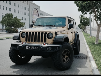 Jeep  Wrangler  Rubicon  2018  Automatic  78,000 Km  6 Cylinder  Four Wheel Drive (4WD)  SUV  Black and Gold