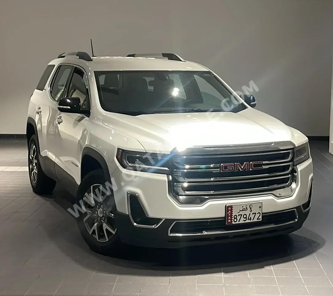 GMC  Acadia  SLE  2022  Automatic  72,100 Km  6 Cylinder  Front Wheel Drive (FWD)  SUV  White  With Warranty