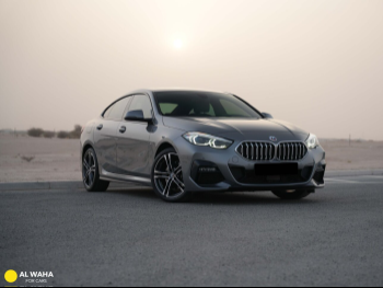 BMW  2-Series  218i  2023  Automatic  41,585 Km  3 Cylinder  Front Wheel Drive (FWD)  Sedan  Gray  With Warranty