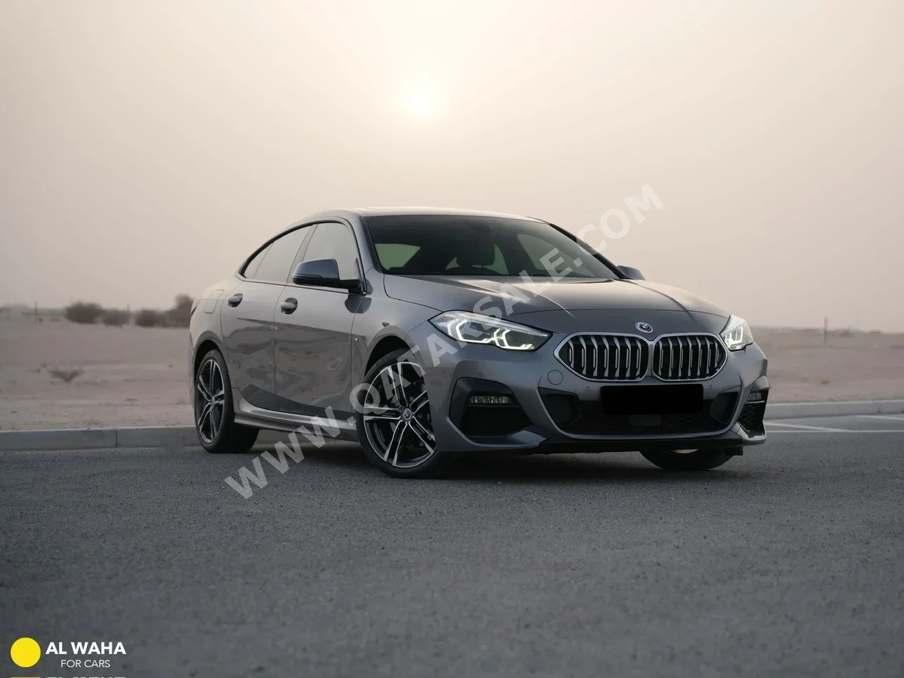 BMW  2-Series  218i  2023  Automatic  41,585 Km  3 Cylinder  Front Wheel Drive (FWD)  Sedan  Gray  With Warranty