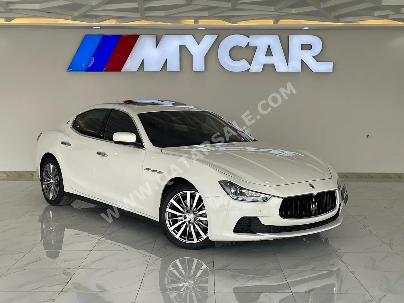 Maserati  Ghibli  2016  Automatic  78,000 Km  6 Cylinder  Rear Wheel Drive (RWD)  Sedan  White  With Warranty