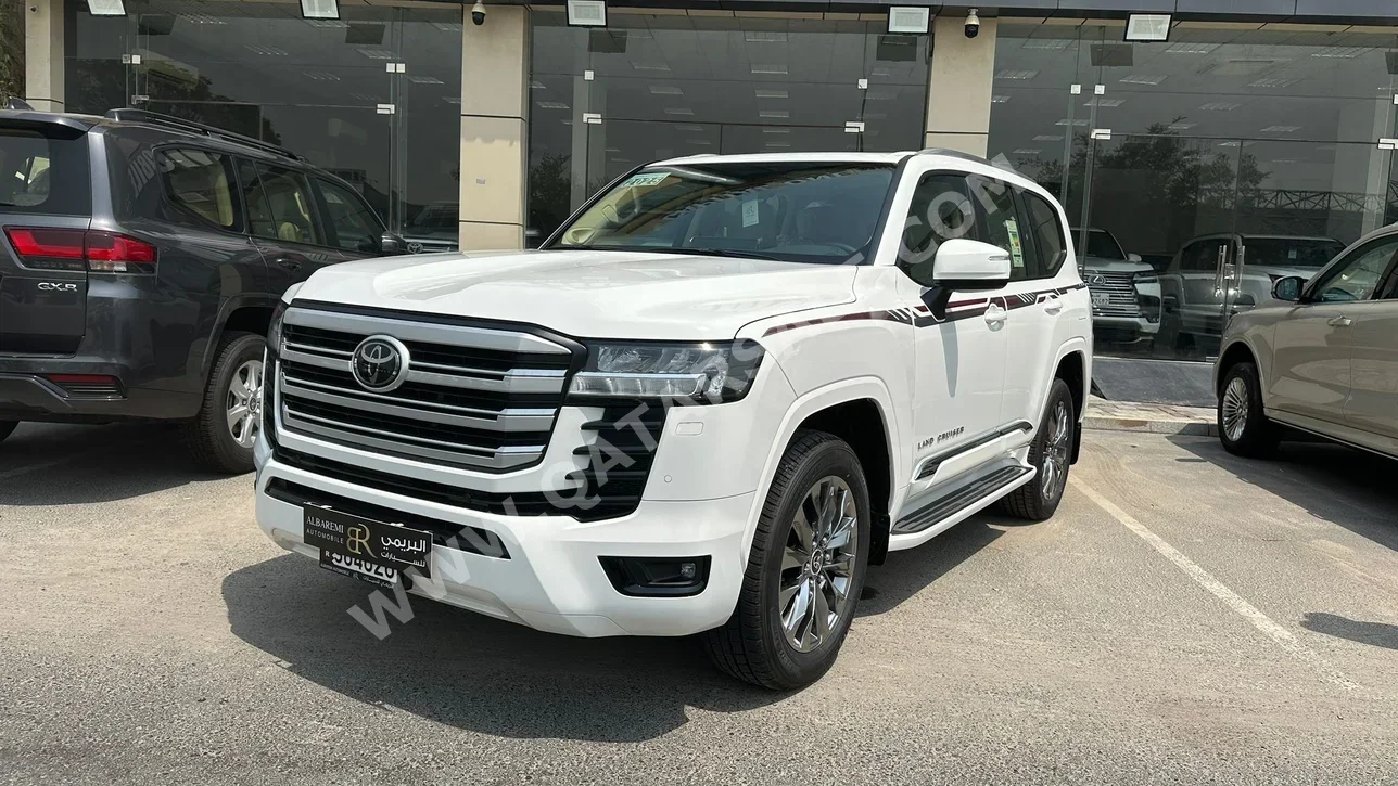 Toyota  Land Cruiser  GXR Twin Turbo  2025  Automatic  0 Km  6 Cylinder  Four Wheel Drive (4WD)  SUV  White  With Warranty