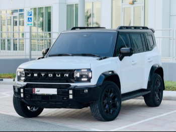 Jetour  T2  Luxury Plus  2025  Automatic  5,000 Km  4 Cylinder  Four Wheel Drive (4WD)  SUV  White  With Warranty
