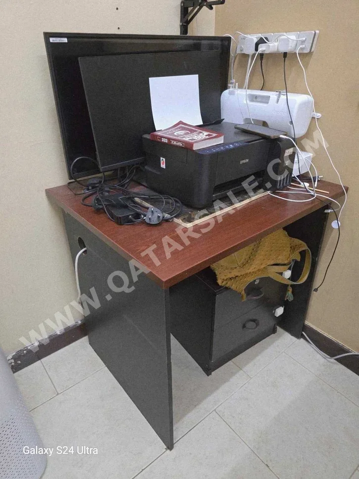 Desks & Computer Desks - Desk  - Brown