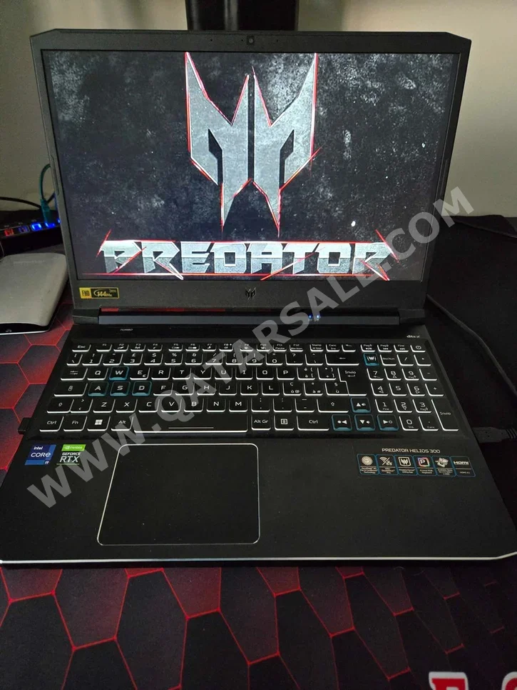 Laptops Acer  - Predator Helios 300  - Black  - Windows 11  - Intel  - Core i9  -Memory (Ram): 32 GB