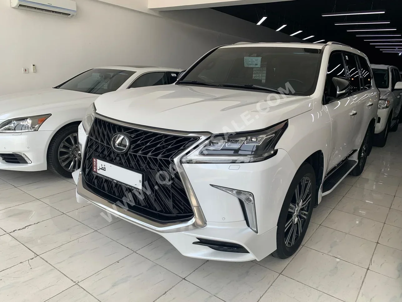 Lexus  LX  570 S  2020  Automatic  107,000 Km  8 Cylinder  Four Wheel Drive (4WD)  SUV  White