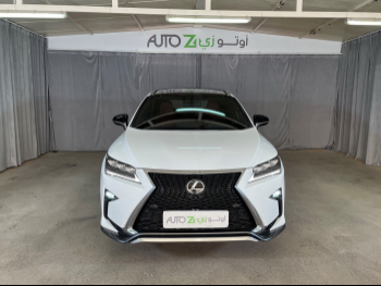 Lexus  RX  350 F Sport  2019  Automatic  69,000 Km  6 Cylinder  Four Wheel Drive (4WD)  SUV  White