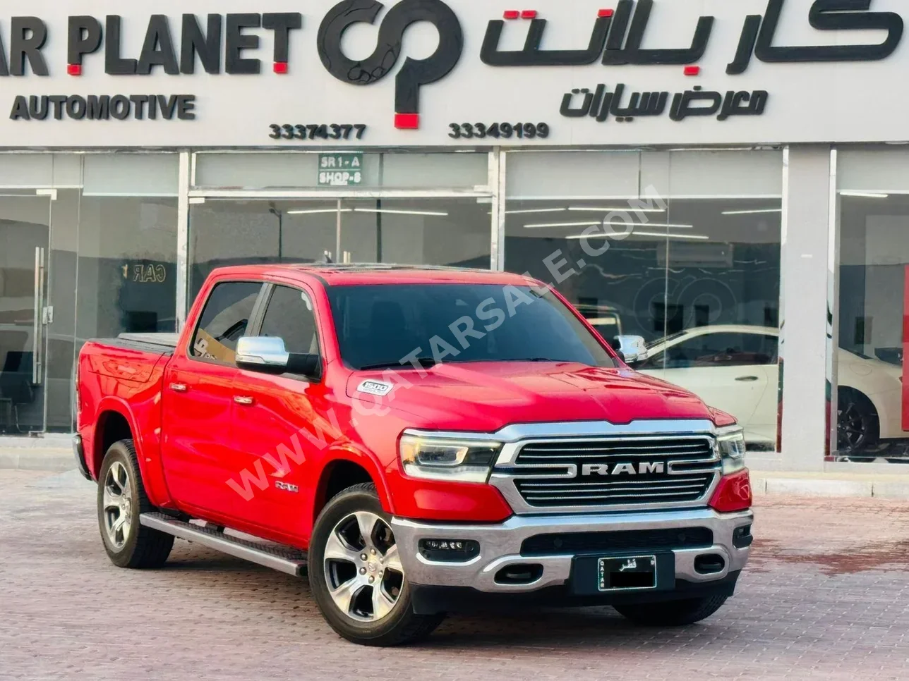 Dodge  Ram  laramie  2021  Automatic  174,000 Km  8 Cylinder  Four Wheel Drive (4WD)  Pick Up  Red