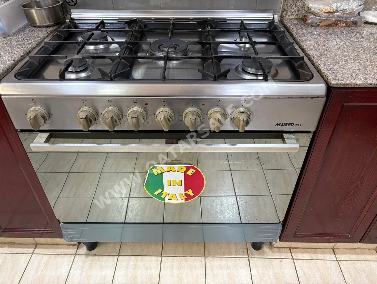 Stove  - Gas  - Silver