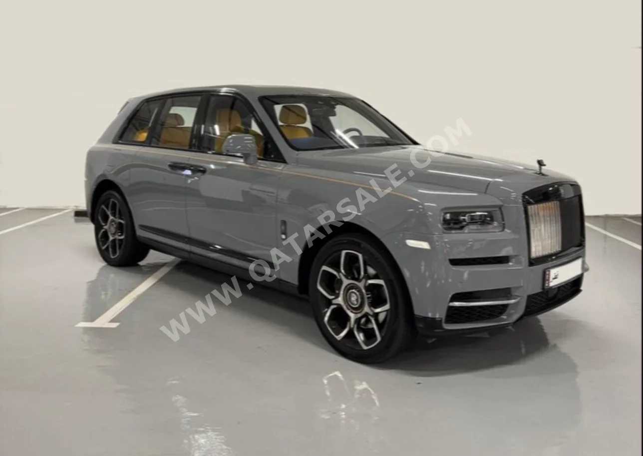 Rolls-Royce  Cullinan  Black Badge  2021  Automatic  31,000 Km  12 Cylinder  Four Wheel Drive (4WD)  SUV  Gray Nardo