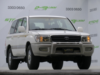 تويوتا  لاند كروزر  في اكس ار  1999  اوتوماتيك  450,000 كم  8 سلندر  دفع رباعي  اس يو في  أبيض