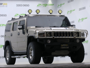 همر  اتش 2  2007  اوتوماتيك  190,000 كم  8 سلندر  دفع رباعي  اس يو في  ذهبي