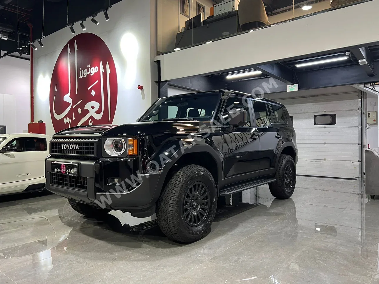 Toyota  Prado  TX Turbo  2024  Automatic  8,000 Km  4 Cylinder  Four Wheel Drive (4WD)  SUV  Black  With Warranty