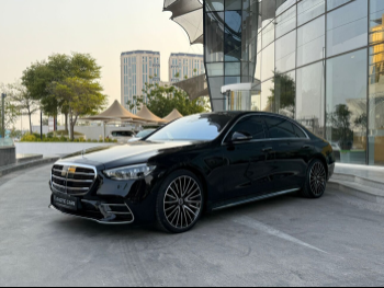مرسيدس - بنز  اس - كلاس  500 AMG  2025  اوتوماتيك  0 كم  8 سلندر  دفع كلي مستمر  سيدان  أسود  تحت الضمان