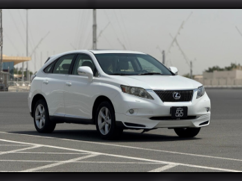 Lexus  RX  350  2010  Automatic  222,000 Km  6 Cylinder  Four Wheel Drive (4WD)  SUV  White