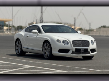 Bentley  Continental  GT  2015  Automatic  79,000 Km  8 Cylinder  All Wheel Drive (AWD)  Coupe / Sport  White