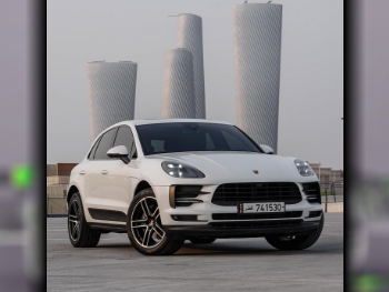 Porsche  Macan  2020  Automatic  88,000 Km  6 Cylinder  Four Wheel Drive (4WD)  SUV  White