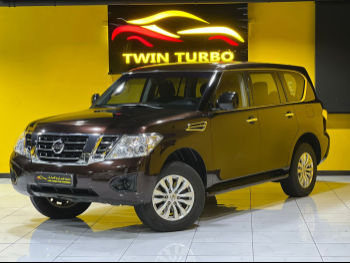 Nissan  Patrol  XE  2017  Automatic  153,000 Km  6 Cylinder  Four Wheel Drive (4WD)  SUV  Brown