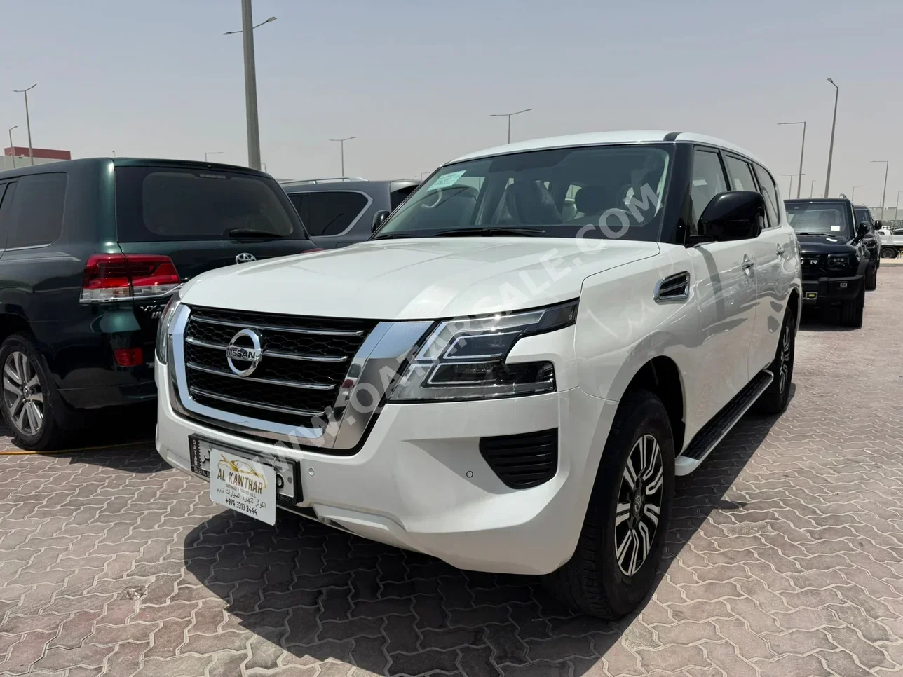 Nissan  Patrol  XE  2021  Automatic  105,000 Km  6 Cylinder  Four Wheel Drive (4WD)  SUV  White