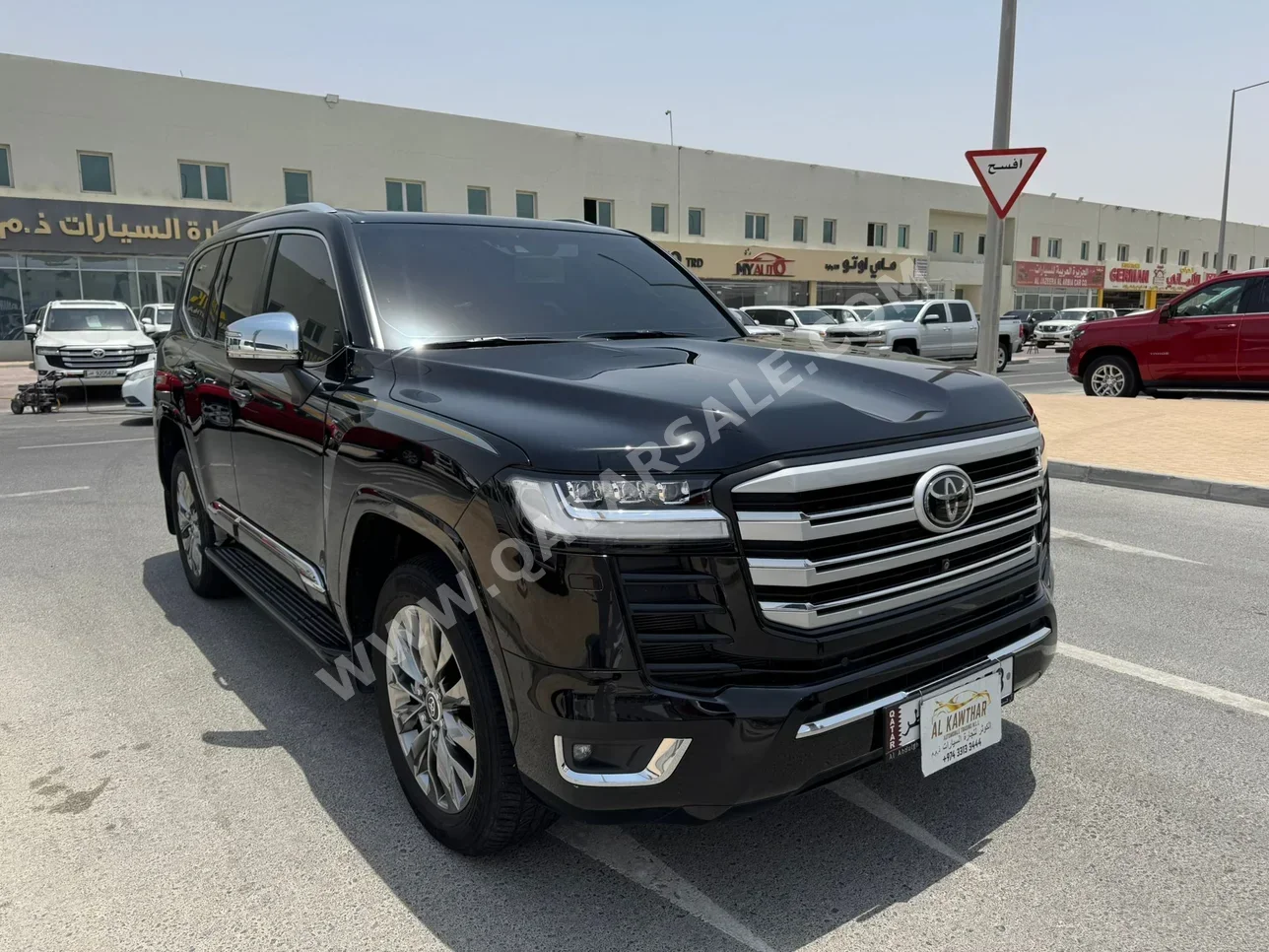 Toyota  Land Cruiser  VXR Twin Turbo  2024  Automatic  48,000 Km  6 Cylinder  Four Wheel Drive (4WD)  SUV  Black  With Warranty