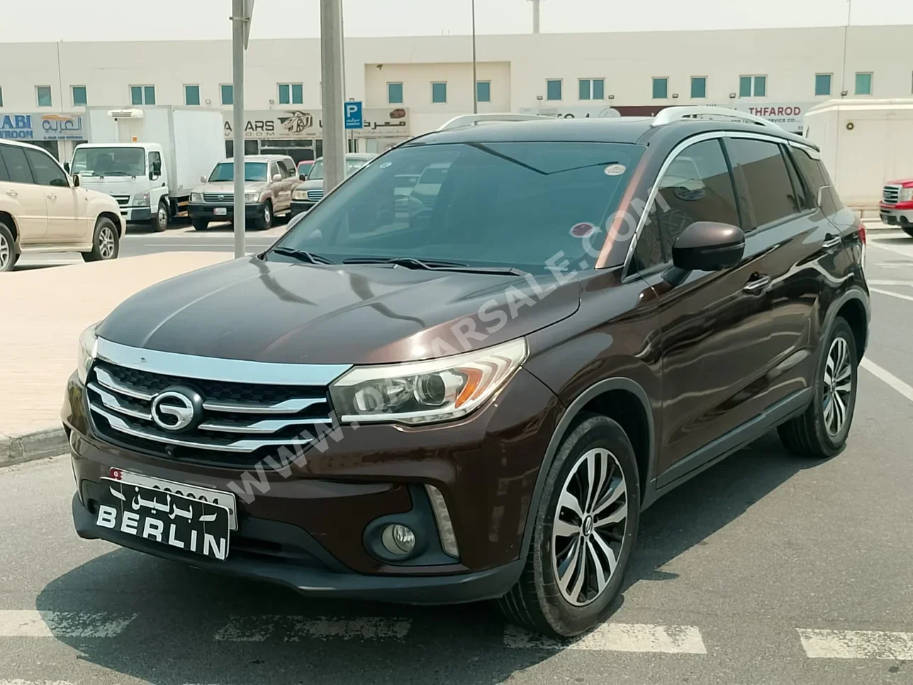 GAC  TRUMPCHI  M8  2018  Automatic  358,000 Km  4 Cylinder  Four Wheel Drive (4WD)  SUV  Brown