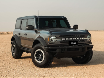 Ford  Bronco  Badlands  2022  Automatic  55,000 Km  6 Cylinder  Four Wheel Drive (4WD)  SUV  Gray  With Warranty