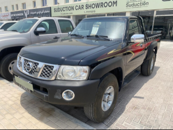 Nissan  Patrol  Pickup  2016  Manual  270,000 Km  6 Cylinder  Four Wheel Drive (4WD)  Pick Up  Black