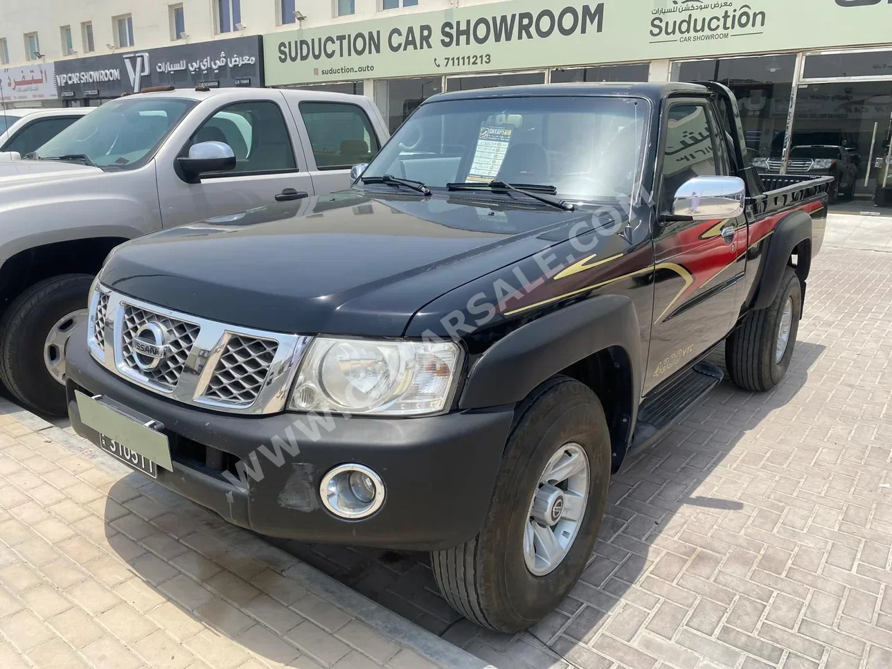 Nissan  Patrol  Pickup  2016  Manual  270,000 Km  6 Cylinder  Four Wheel Drive (4WD)  Pick Up  Black