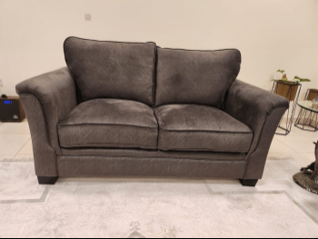 Sofas, Couches & Chairs 3-Seat Sofa & One Armchair  - Fabric  - Gray