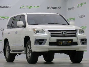 Lexus  LX  570  2009  Automatic  460,000 Km  8 Cylinder  Four Wheel Drive (4WD)  SUV  White