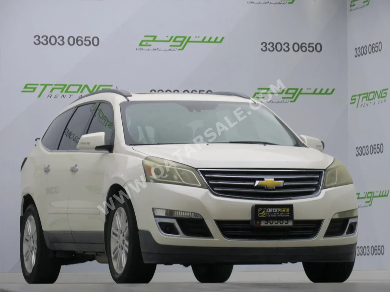 Chevrolet  Traverse  LT  2014  Automatic  126,000 Km  6 Cylinder  Front Wheel Drive (FWD)  SUV  Pearl
