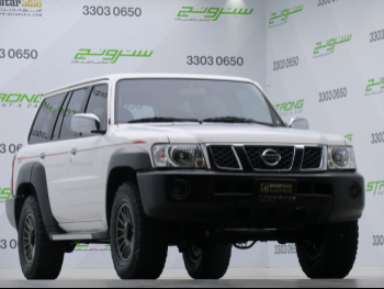 Nissan  Patrol  GL-V  2019  Automatic  107,000 Km  6 Cylinder  Four Wheel Drive (4WD)  SUV  White