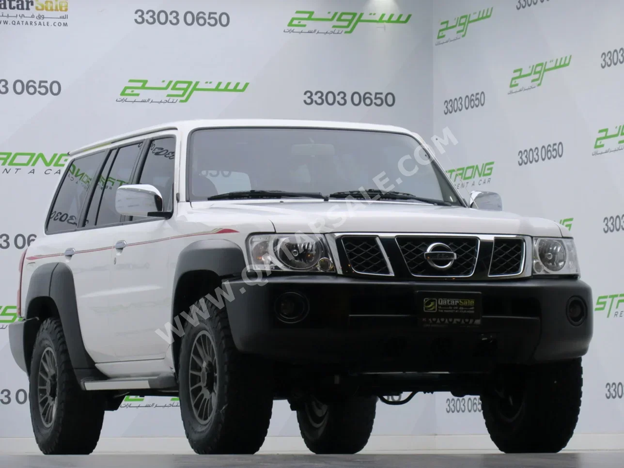 Nissan  Patrol  GL-V  2019  Automatic  107,000 Km  6 Cylinder  Four Wheel Drive (4WD)  SUV  White