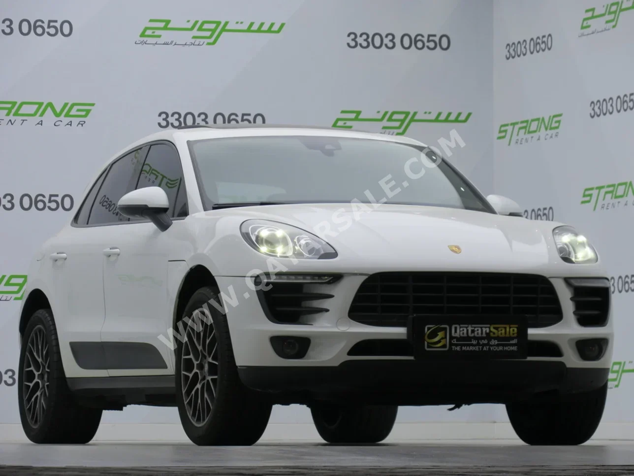Porsche  Macan  2018  Automatic  227,000 Km  4 Cylinder  Four Wheel Drive (4WD)  SUV  White