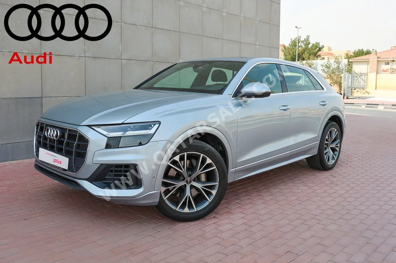 Audi  Q8  TFSI Quattro  2023  Automatic  28,000 Km  6 Cylinder  All Wheel Drive (AWD)  SUV  Silver  With Warranty