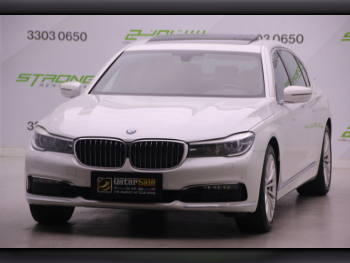 BMW  7-Series  730 Li  2019  Automatic  110,000 Km  4 Cylinder  Rear Wheel Drive (RWD)  Sedan  White